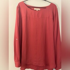 LOFT women’s top size XXL in dusty pink